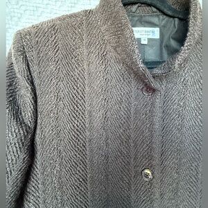 TER ET BANTINE Women's BOUCLE Blazer IT 46 US 10/12